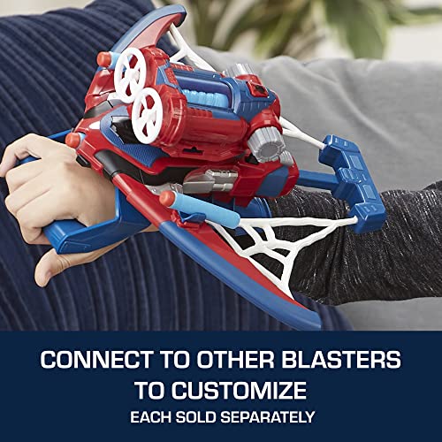 Spider-Man Web Shots Spiderbolt Nerf Powered Blaster Toy for Kids Ages 5 & Up