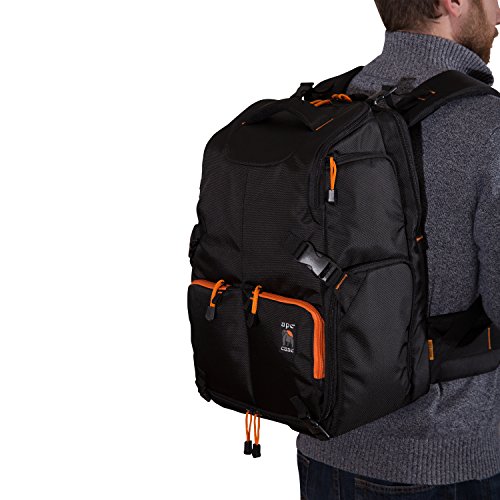 Ape Case ACPRO1500W Water Resistant Drone Backpack Carrying Case For DJI Mavic, Yuneec, And Parrot Drones, Controllers, And Accessories