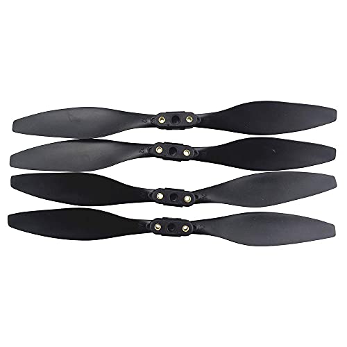 Anbee 8pcs Propellers Props Blades Set Compatible with Holy Stone HS720 HS720E RC Quadcopter Accessories Black