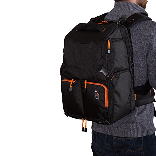 Ape Case ACPRO1500W Water Resistant Drone Backpack Carrying Case For DJI Mavic, Yuneec, And Parrot Drones, Controllers, And Accessories