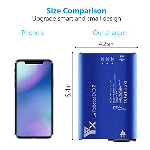 Hanatora Battery Charger for Autel Robotics EVO 2/II, EVO II Pro,EVO II Dual Drone and Remote Conteller,Rapid Multi Parallel Charging Hub Accessories