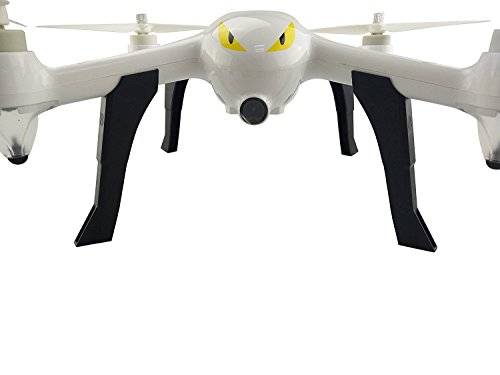 Fytoo Accessories Landing Gear for MJX B2C B2W Bugs 2 D80 F18 F200SE Bushless Four-axis Aircrft Upgrade Parts RC Quadcopter Drone Landing Skid (Black)