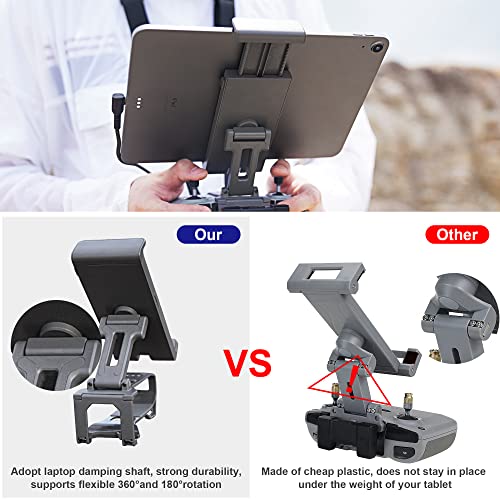 CYNOVA 4-13.5 Inch Drone Tablet Holder for DJI Mavic 3/Mini 3 Pro/Mavic Air 2 /DJI Air 2S, DJI Mini 2 IPAD Mount, Adjustable iPad Tablet Mount for Drones, Drone Accessories