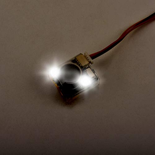 FPV Drone Finder Buzzer RC Signal Loss Tracker with 2 LED Lights for FPV Racing Drone and RC Plane(2PCS)