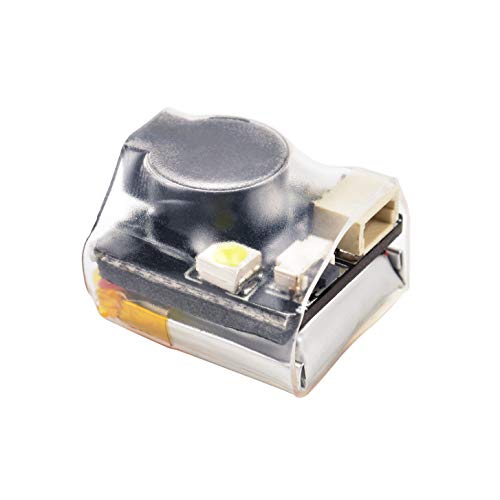 FPV Drone Finder Buzzer RC Signal Loss Tracker with 2 LED Lights for FPV Racing Drone and RC Plane(2PCS)