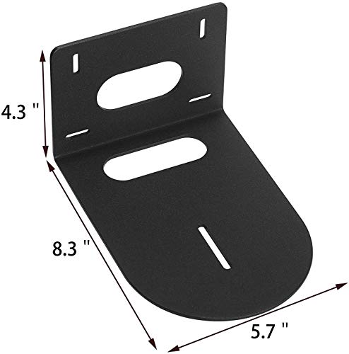 Camera Wall Mount Bracket | Small Universal Camera Mount | Black