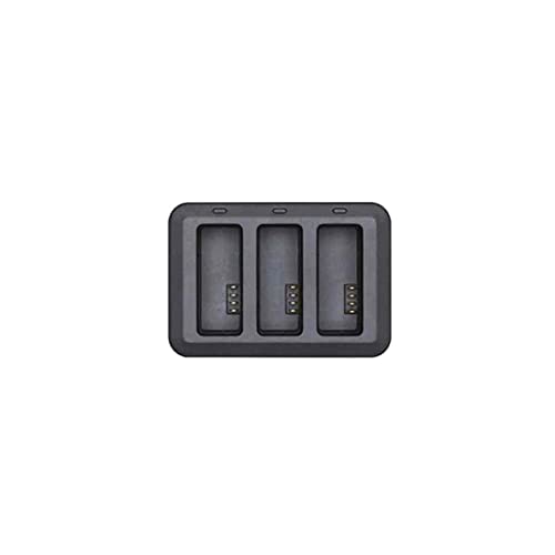 DJI 3-Bay Battery Charging Hub Tello Drone Batteries, Black, CP.PT.00000271.01