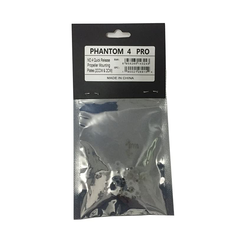 DJI Phantom 4 Pro Part 4 - Quick Release Propeller Mounting Plates(2CW+2CCW)