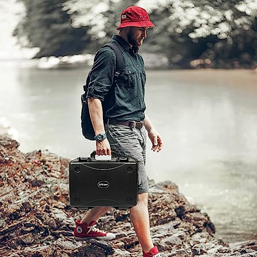 FPVtosky Hard Case for DJI Avata ( DJI Goggles 2 / Goggles V2) ,Waterproof Carrying Case for Avata pro Combo , DJI Avata Accessories Travel Case for DJI Motion Controller & FPV Remote Controller 2