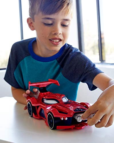 Hot Wheels Marvel Spider-Man Web Car Launch [Amazon Exclusive]