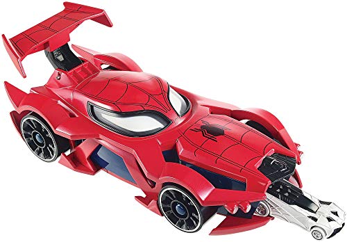 Hot Wheels Marvel Spider-Man Web Car Launch [Amazon Exclusive]