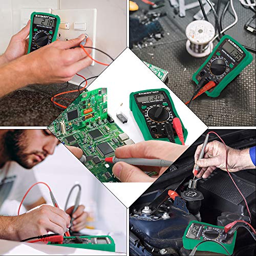 Soldering Iron, Soldering Kit, 19-in-1 60w Soldering Iron Kit Electronics Adjustable Temperature Welding Iron with ON/OFF Switch, Digital Multimeter, 5 Tips, Desoldering Pump, Screwdriver, Tweezers