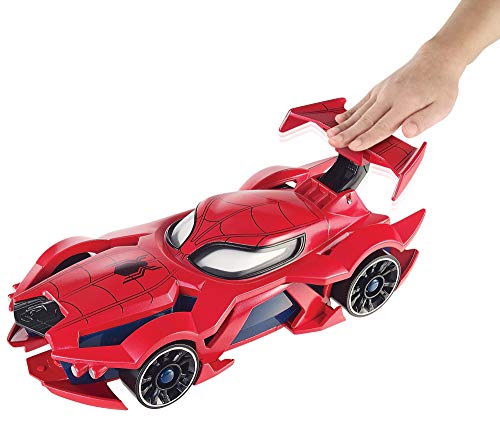 Hot Wheels Marvel Spider-Man Web Car Launch [Amazon Exclusive]