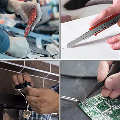 Soldering Iron, Soldering Kit, 19-in-1 60w Soldering Iron Kit Electronics Adjustable Temperature Welding Iron with ON/OFF Switch, Digital Multimeter, 5 Tips, Desoldering Pump, Screwdriver, Tweezers