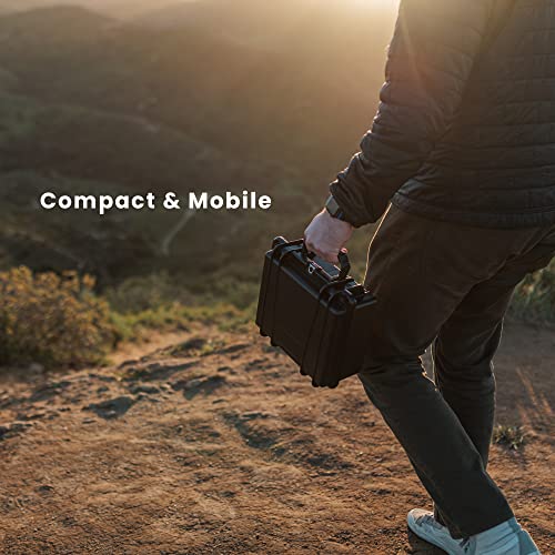 Seahorse 300 Protective Case with Foam, Neon Orange, Small