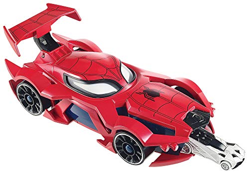 Hot Wheels Marvel Spider-Man Web Car Launch [Amazon Exclusive]