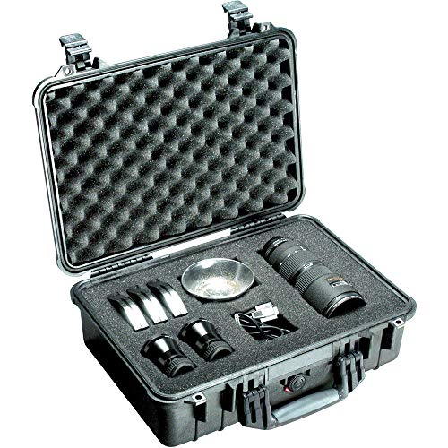 Pelican 1500 Case With Foam (Black)