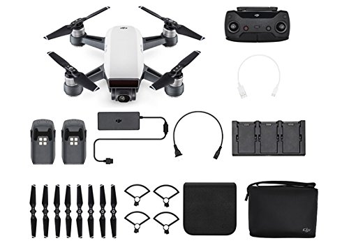 DJI Spark, Fly More Combo, Alpine White