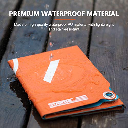 STARTRC Drone Landing Pad Pro, Universal Waterproof Portable Fast-Foldable Helipad for DJI Air 2S/Mavic Mini 2/Mini 3 Pro/Mavic 3/Mavic 2/Holy Stone/DJI FPV Drone/DJI Avata/RC Quadcopters (20-inch)