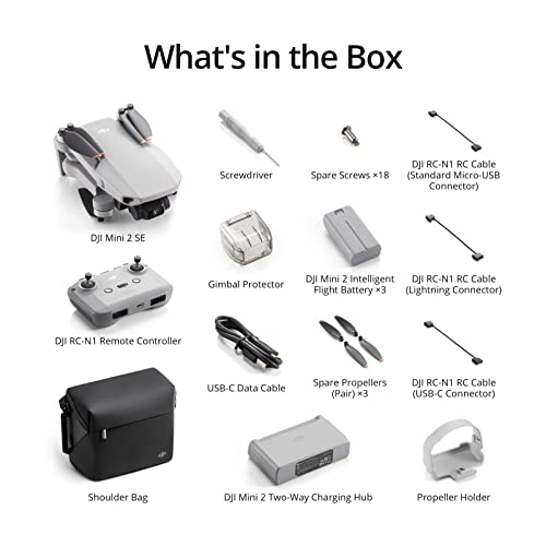 DJI Mini 2 SE Combo: Lightweight QHD Camera Drone