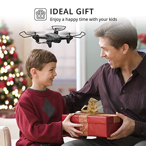 Holy Stone HS340 Mini FPV Drones with Camera for Kids 8-12 RC Quadcopter for Adults Beginners with One Key Take Off/ Landing, Gravity Sensor, Headless Mode, Waypoint Fly, Throw to Go, Indoor & Outdoor