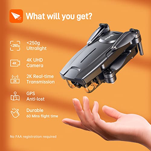 Bwine F7MINI 4K Camera Drones for Adults