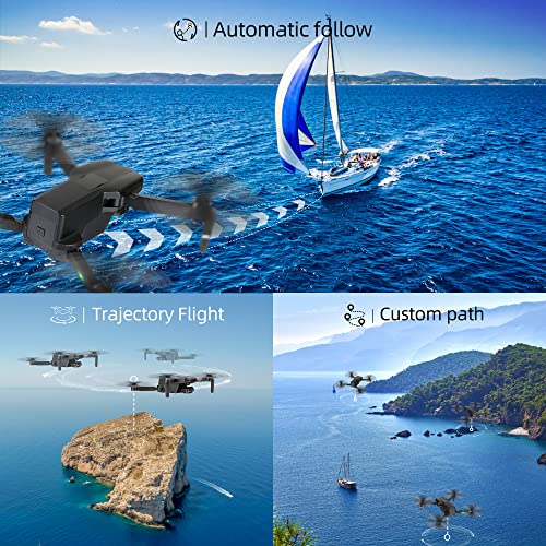 High-Performance Drone: 4K Camera, GPS Navigation, Dual Battery