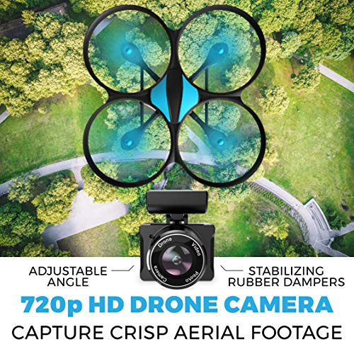 Force1 Drones with Camera for Adults - U49WF - FPV Drone 720P HD Live Video RC Drone, 360 Flips and Easy to Fly Quadcopter, Compatible with VR Headset