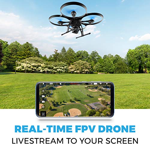 Force1 Drones with Camera for Adults - U49WF - FPV Drone 720P HD Live Video RC Drone, 360 Flips and Easy to Fly Quadcopter, Compatible with VR Headset