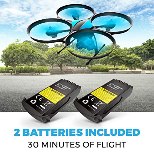 Force1 Drones with Camera for Adults - U49WF - FPV Drone 720P HD Live Video RC Drone, 360 Flips and Easy to Fly Quadcopter, Compatible with VR Headset
