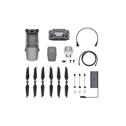 DJI Mavic 2 Zoom - Drone Quadcopter UAV with Optical Zoom Camera 3-Axis Gimbal 4K Video 12MP 1/2.3" CMOS Sensor, up to 48mph, Gray