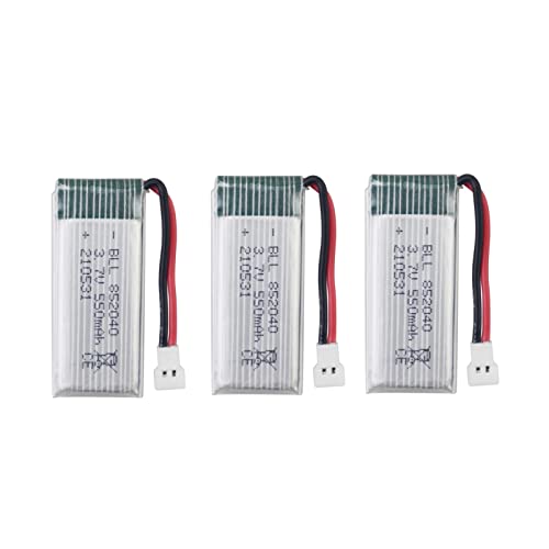 Fytoo RC Drone battery 3pcs 3.7V 550mah Li battery for JXD 523 523W H43WH Foldable Quadcopter accessories