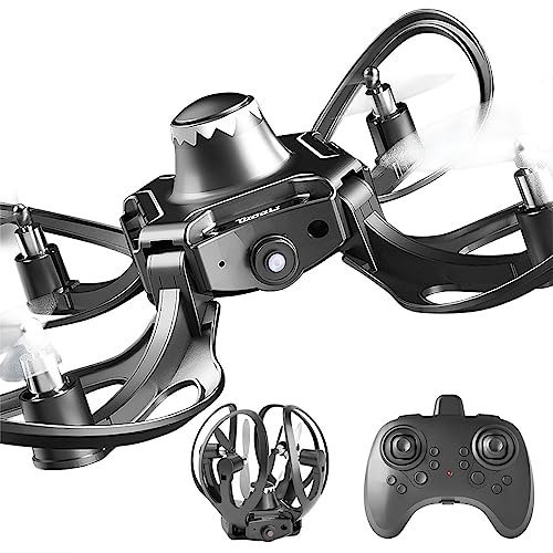 Drones for Kids,Foldable RC Small Helicopter Quadcopter for Kids - Easy-to-Fly Indoor Flying Toy with Headless Mode, Auto Hovering, and 3D Flips,Indoor Flying Toys/Gift for Boys Girls (Classic)