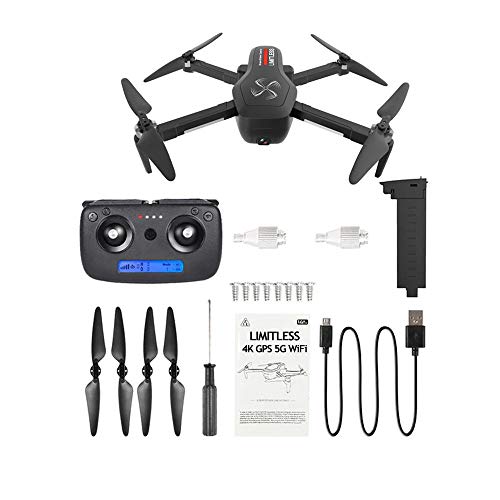 DRONE-CLONE XPERTS Drone X Pro LIMITLESS 4K GPS 5G WiFi Dual Camera Brushless Motor Quadcopter Follow Me Mode 25min Battery 800m Distance