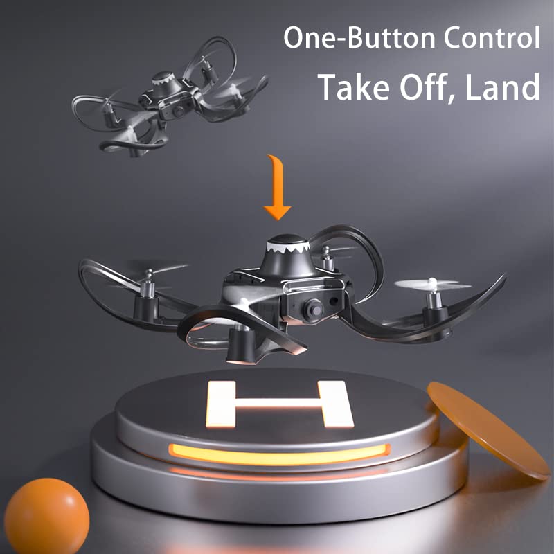 Drones for Kids,Foldable RC Small Helicopter Quadcopter for Kids - Easy-to-Fly Indoor Flying Toy with Headless Mode, Auto Hovering, and 3D Flips,Indoor Flying Toys/Gift for Boys Girls (Classic)