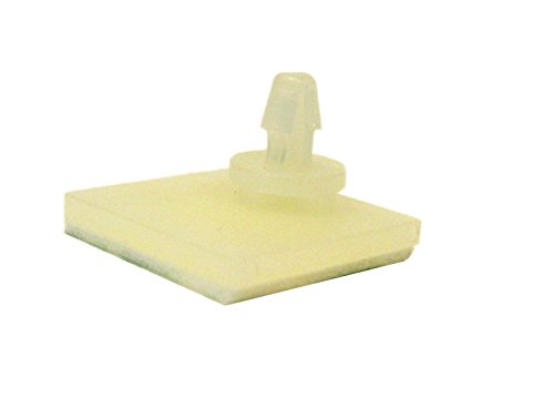 BusBoard Prototype Systems SA180 Adhesive Standoffs, 24 Pack, 0.180" Height, Offset 0.6x0.6 Base, Fits 0.125" PCB Hole