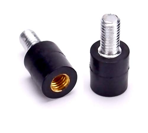 M3 Flight Controller Anti-Vibration Fixed Screws Mounting Hardware Standoffs with M3 Rubber Washer Rings for Naze32 CC3D F3 F4 Flight Controller(12Sets)