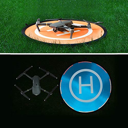 PGYTECH 75cm Landing Quadcopter Launch Pad Helicopter Mini Helipad Compatible for DJI Mavic 2 Pro Zoom, Mavic Air, Mavic Pro, Inspire Phantom Racing Drone