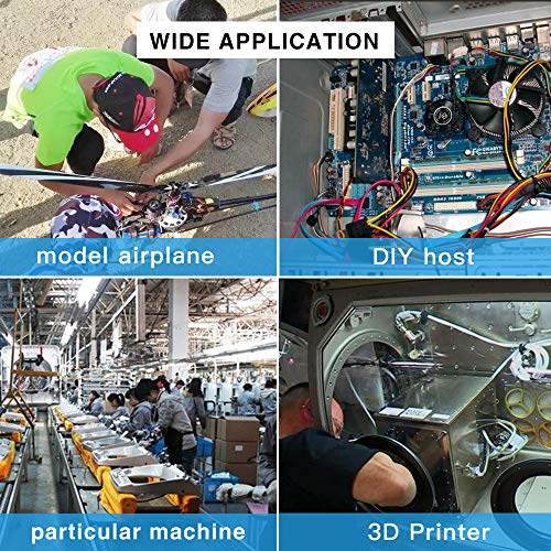 SZHKM 200pcs M3 Standoff Kit Rasberry Pi Standoffs Male Female Circuit Board Standoffs Hex PCB Standoffs Nylon Motherboard Standoffs Assortment for Drone Quadcopter Building