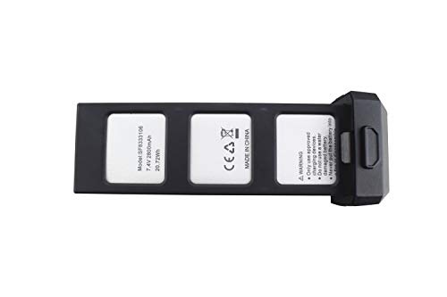 Fytoo 2PCS 7.4V 2800mah Lithium Battery with 2 in 1 Charger for HS720 HS720E Folding Brushless Quadcopter Accessories Remote Control Drone Lithium Battery