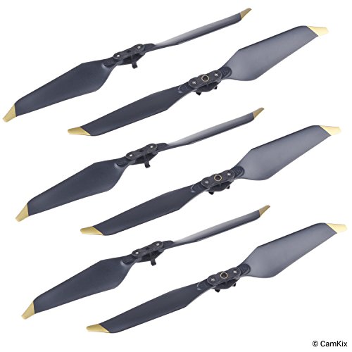 CamKix Propellers Replacement for DJI Mavic Pro / Platinum - 6 Blades - Low Noise - Quick Release Foldable Wings - Flight Tested Design - Essential Accessor