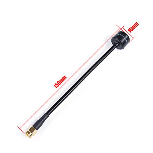 iFlight FPV Drone Antennas 150mm SMA Male RHCP Antennas for Long Range FPV Quadcopter TX/RX (Pack of 2)