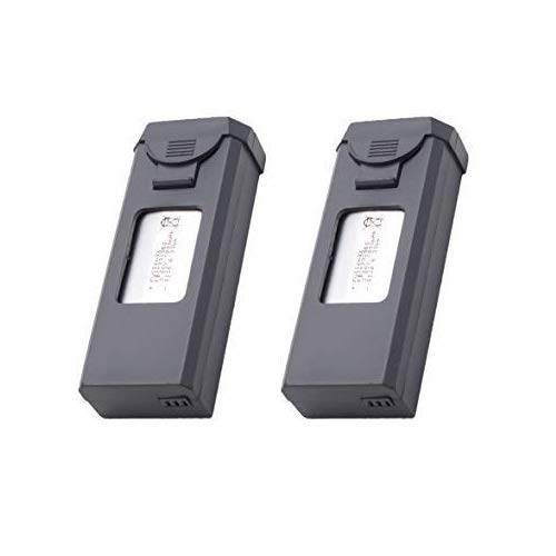 VISUO XS816 Drone Battery 3.85V 1800mAh Lipo Battery Accessories RC FPV Quadcopter Drone Accessories Spare Parts(2pcs)+3 in 1 Charger Cable