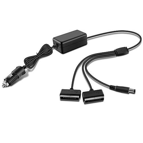 Rantow Phantom 4 Battery Car Charger - Charge 2 Batteries + 1 Remote Controller at the Same Time - Car Charger Adapter for DJI Phantom 4/4 Pro/Pro+/Advanced