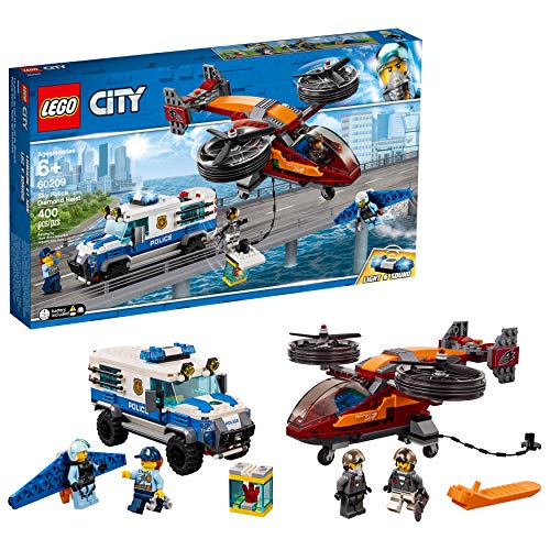 LEGO City Sky Police Diamond Heist 60209 Building Kit (400 Pieces) (Discontinued by Manufacturer)