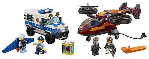 LEGO City Sky Police Diamond Heist 60209 Building Kit (400 Pieces) (Discontinued by Manufacturer)