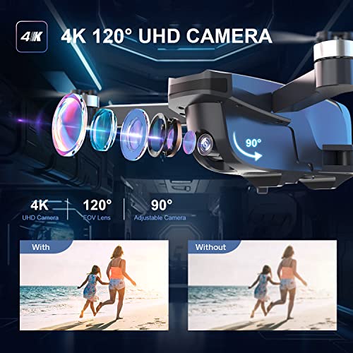 Foldable GPS Drone with 4K Camera for Adults