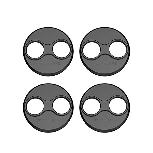 Tineer Aluminum Motor Cover Cap 4 Pieces for DJI Mavic Mini Drone Accessory - Dustproof,Waterproof,Scratchproof Protection Case Cover Mounts (Black)