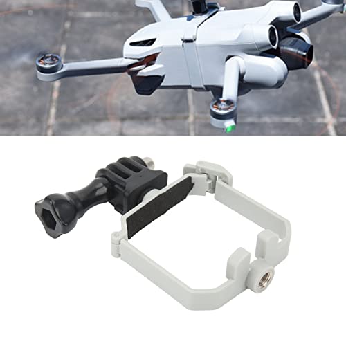 Quadcopter Camera Mounts, Top Extension Camera Bracket Mount Holder Panoramic Action Camera Adapter Base Accessories for DJI Mini 3 Pro