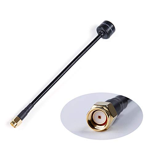 iFlight 5.8g FPV Antennas 150mm RHCP RP-SMA Male Antenna for Long Range Quadcopter Drone (Pack of 2)